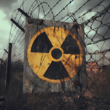 radiation warning sign