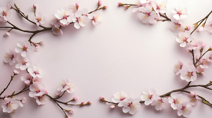 cherry blossom border