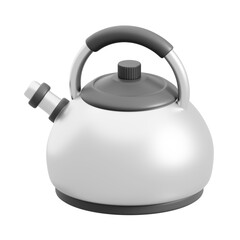 3D Icon of a Camping Kettle for Outdoor Adventure