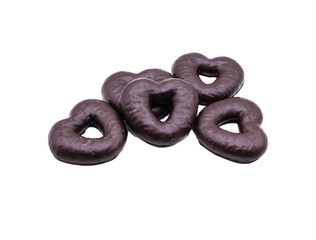 Schokoladenlebkuchen Herzform