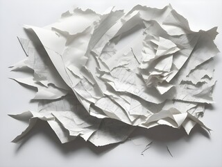 folded sheet of paper