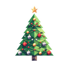 christmas tree illustration