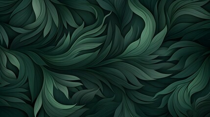 Abstract Background of Nature Pattern in dark green Colors. Minimal Wallpaper