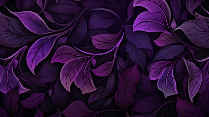 Abstract Background of Nature Pattern in dark purple Colors. Minimal Wallpaper