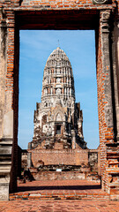 Wat Ratchaburana,Buddhist temple in Phra Nakhon Si Ayutthaya, Thailand
