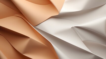 Abstract folded paper effect background