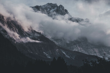 clouds Zugspitze