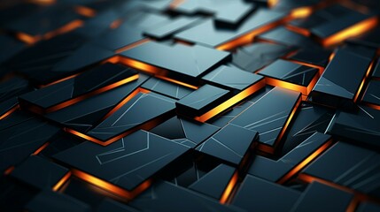 Abstract Geometric Shapes Artistic Modern