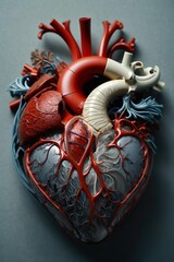 Naklejka premium heart in the form of heart