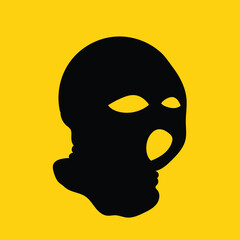 Shilouette of a mask