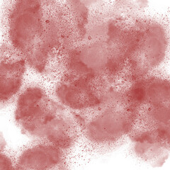 Obraz premium Red cloud background with spotted dust