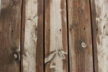 Wood after rain
