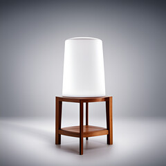 3d render of a modern chair,generative AI