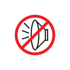 Do not disturb the peace with loudspeakers. do not be noisy