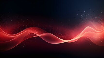 Dynamic Wallpaper of soft Waves in light red Colors. Elegant Presentation Background