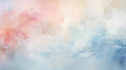 Watercolor Serene Light Blue and Pink Background – Abstract Art for Creative Projects, Web Design, and Relaxing Décor