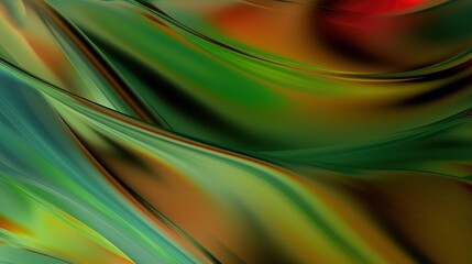Obraz premium Blur holographic neon color foil background Abstract holographic neon background