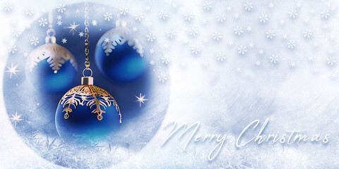 Święta, niebieska kartka świąteczna z miejscem na tekst, życzenia, Boże Narodzenie, gwiazdka	 - obrazy, fototapety, plakaty