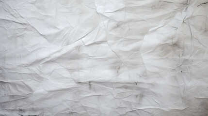 crumpled white paper dirty background