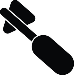 reflex hammer glyph icon design style