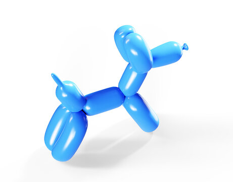 Dog of the balloon jump