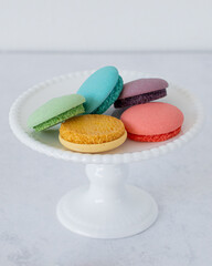 カラフルなマカロン