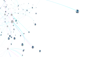 technology with polygonal shapes on dark blue background. Design digital technology