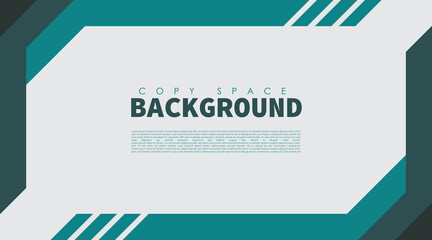 Fototapeta premium Vector Geometric Background Copy Space Template
