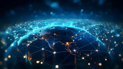 Obraz premium Global business background 