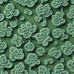 Jade flower pattern