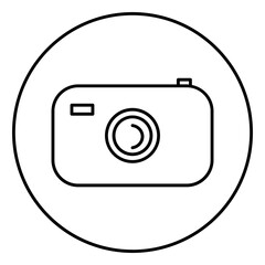 line camera icon