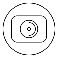 line camera icon