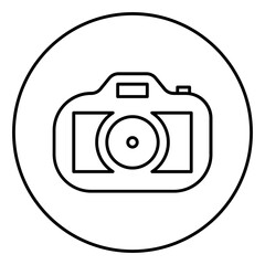 line camera icon