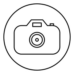 line camera icon