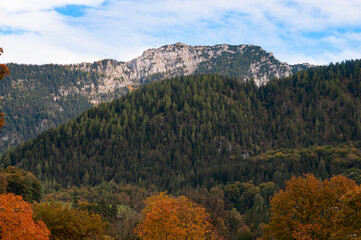 View of Berchtesgaden National Park, Berchtesgaden Alps, Berchtesgadener Land, Bavaria, Germany, Europe