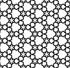 Black seamless abstract pattern. Overlay for background and backdrop. Ornamental design. PNG graphic illustration with transparent background.