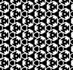 Black seamless abstract pattern. Overlay for background and backdrop. Ornamental design. PNG graphic illustration with transparent background.