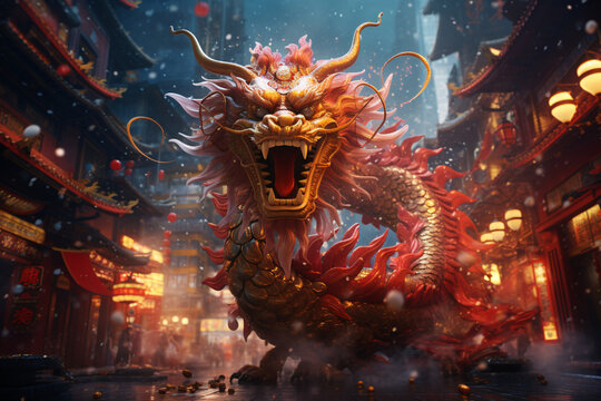 Chinese Dragon, Chinese new year, year of the dragon