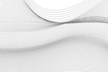 black and white halftone background