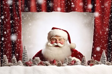 Christmas man beard male xmas holiday winter claus old red santa december merry