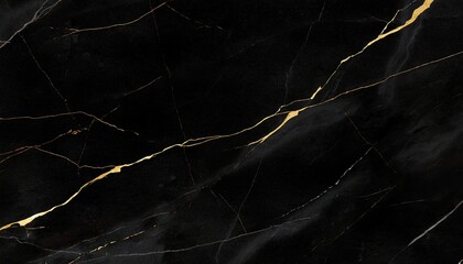 Textured of the black marble background. Gold and white patterned natural of dark gray marble texture. - obrazy, fototapety, plakaty