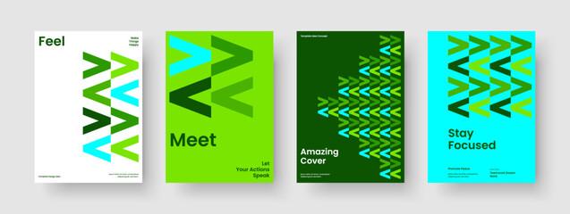 Fototapeta premium Geometric Banner Design. Isolated Business Presentation Template. Modern Brochure Layout. Flyer. Report. Poster. Book Cover. Background. Portfolio. Leaflet. Notebook. Journal. Magazine