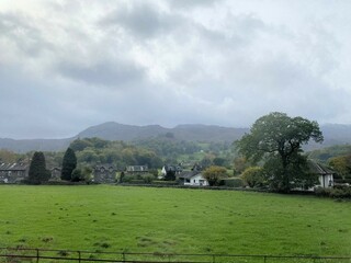 Obraz premium A view of the Lake District Countryside near Grasmere