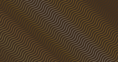 Obraz premium Chic Brown Background with Elegant Zigzag Golden Lines. Elevate Your Design with Luxurious Aesthetics
