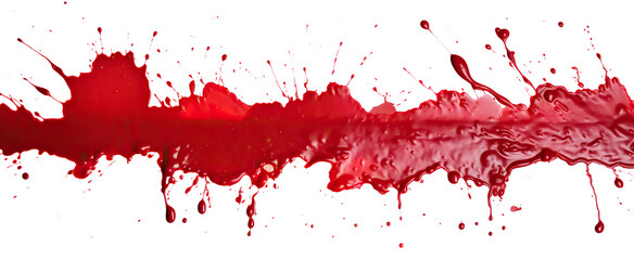 Blood stains cut out - obrazy, fototapety, plakaty