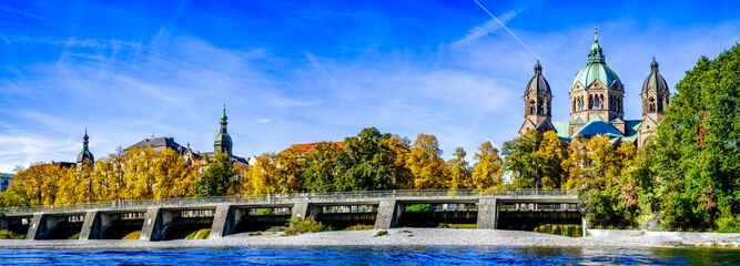 Sankt Lukas church in Munich - bavaria