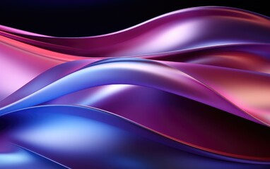 abstract background with smooth lines in purple and pink colors