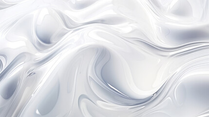 Explore liquid glass and abstract 3D water backgrounds with a touch of white shine. - obrazy, fototapety, plakaty