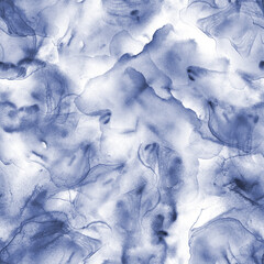 Abstract watercolor liquid stains luxury seamless background