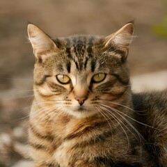 portrait of a cat